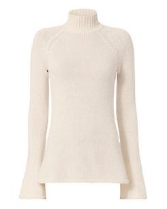 Christopher Fischer Cashmere Flared Sleeve Turtleneck