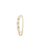 Loren Stewart Friendship Pearl Safety Pin Single Earring Gold 1size