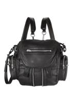 Alexander Wang Marti Mini Leather Backpack Black 1size
