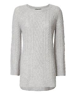 Theperfext Natalie Cable Sweater