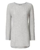 Theperfext Natalie Cable Sweater