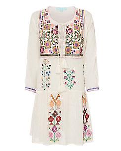 Melissa Odabash Millie Embroidered Dress