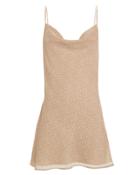 The East Order Vera Mini Dress Beige Leopard S