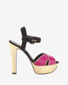 Barbara Bui Colorblock Platform Sandal
