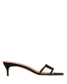 By Far Virgo Kitten Heel Slides Black 36