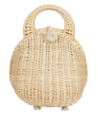 Cult Gaia Millie Dome Straw Beige Bag Beige 1size