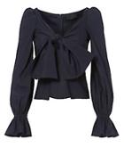 Exclusive For Intermix Maya Bow Front Top