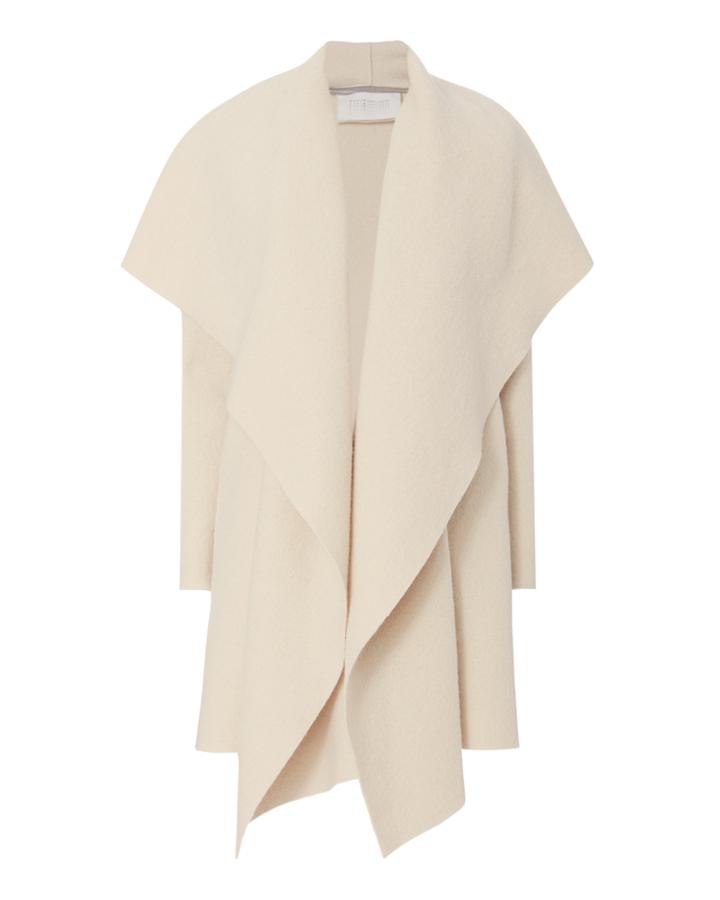 Harris Wharf Ivory Blanket Coat