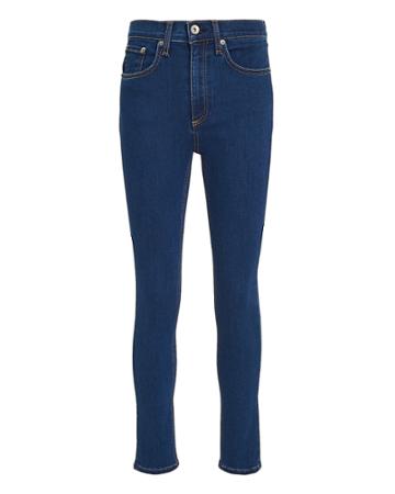 Rag And Bone Rag & Bone/jean High-rise Skinny Ankle Jeans Denim 28