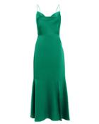 Exclusive For Intermix Intermix Paris Midi Dress Emerald Zero