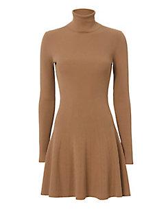 A.l.c. Delia Turtleneck Rib Flare Dress