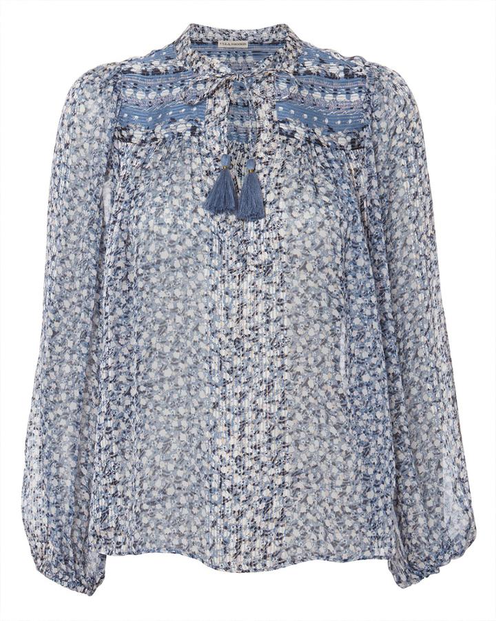 Ulla Johnson Constance Floral Blouse Multi 2