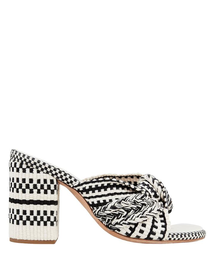 Antolina Biagia Knotted High Sandals Black/white 40