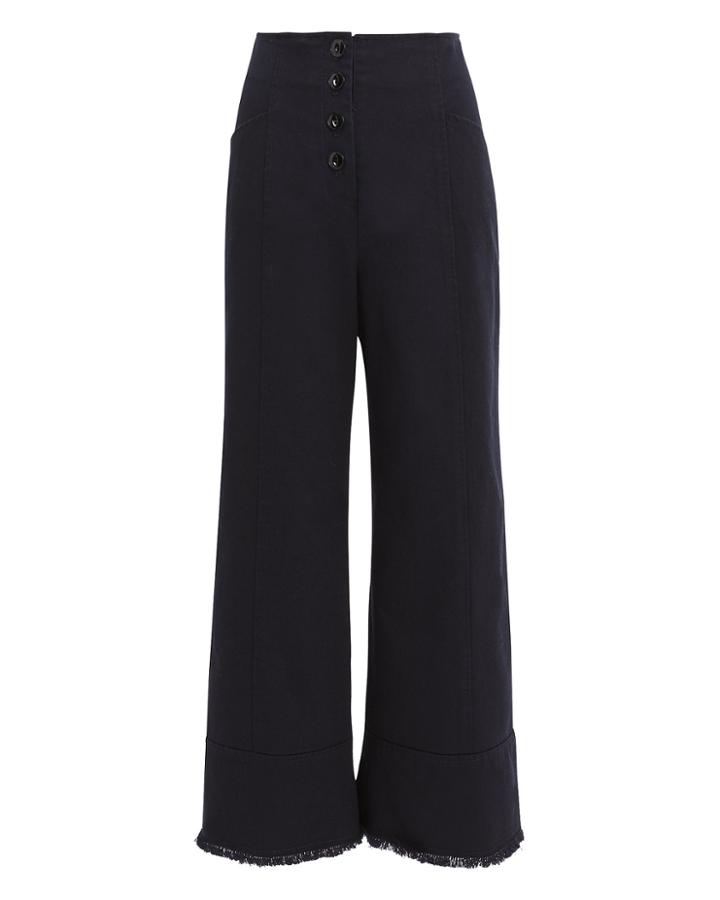 Exclusive For Intermix Intermix Anaya Pants Navy 2
