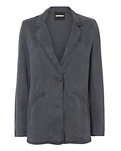 Monrow Twill Blazer