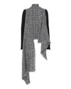Faliero Sarti Catrinella Houndstooth Wrap Top