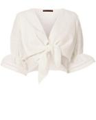 Clube Bossa Cullen Crop Tie Top