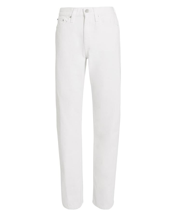 Calvin Klein Jeans High-rise Straight White Jeans White 27