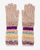 Missoni Zig Zag Knit Long Gloves
