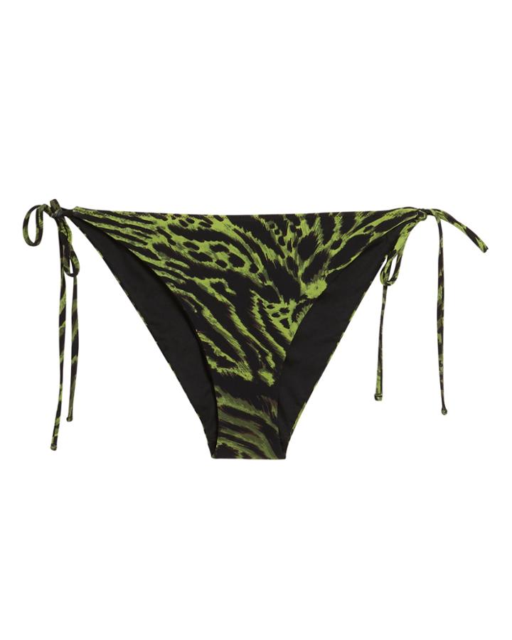 Ganni Tiger Print Bikini Bottoms Multi 34