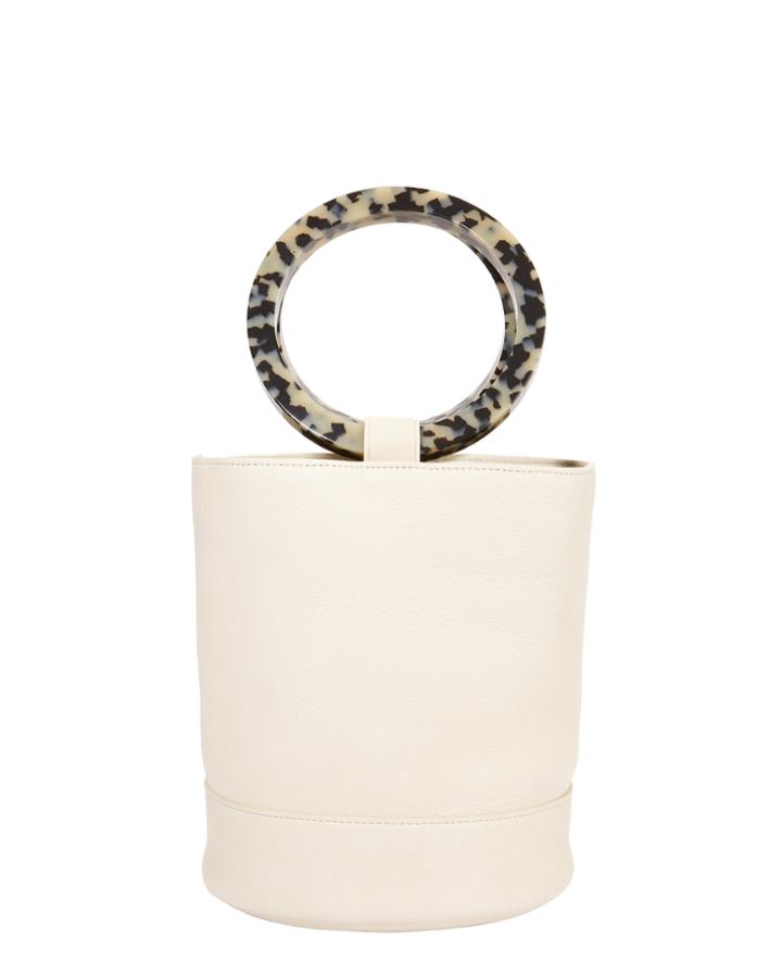 Simon Miller Bonsai White Bucket Bag White 1size