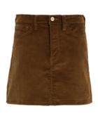 Frame Corduroy Mini Skirt Brown 23