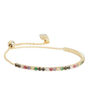 Native Gem Mardi Gras Bracelet Gold 1size