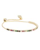 Native Gem Mardi Gras Bracelet Gold 1size