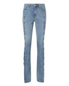 Jonathan Simkhai Lace-up Stovepipe Blue Jeans Blue-med 26