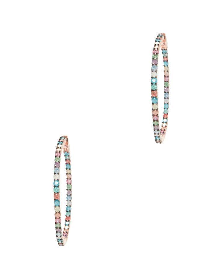 Nickho Rey Kaylee Hoop Earrings Multi 1size