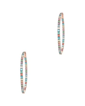 Nickho Rey Kaylee Hoop Earrings Multi 1size