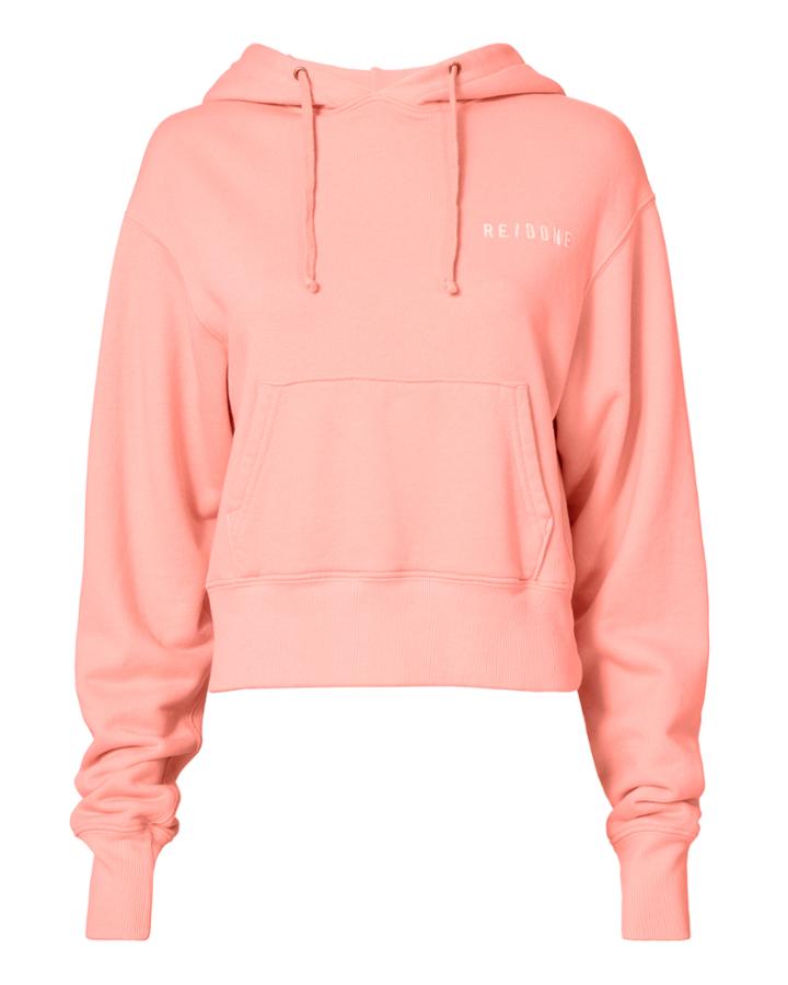 Re/done Cropped Hoodie