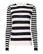 Joseph Striped Cashmere Sweater