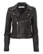 Iro Quinn Leather Jacket Black 36