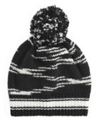 Missoni Pom-pom Black Knit Hat