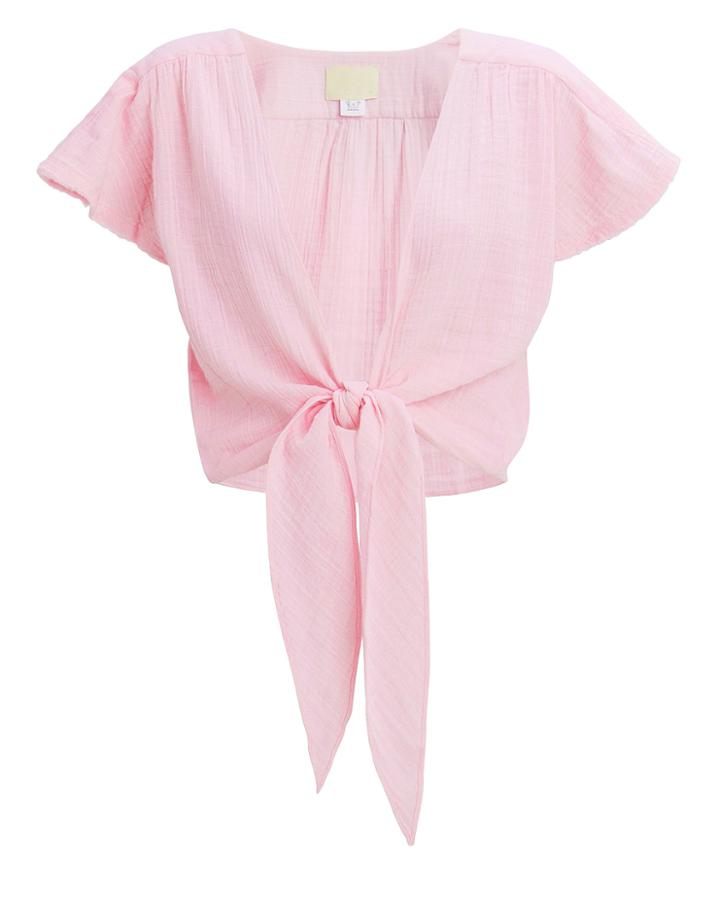 Annak Anaak Maithili Blush Crop Top Blush Zero
