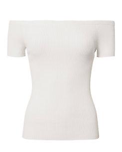 Exclusive For Intermix Flynn Off-the-shoulder Knit Top
