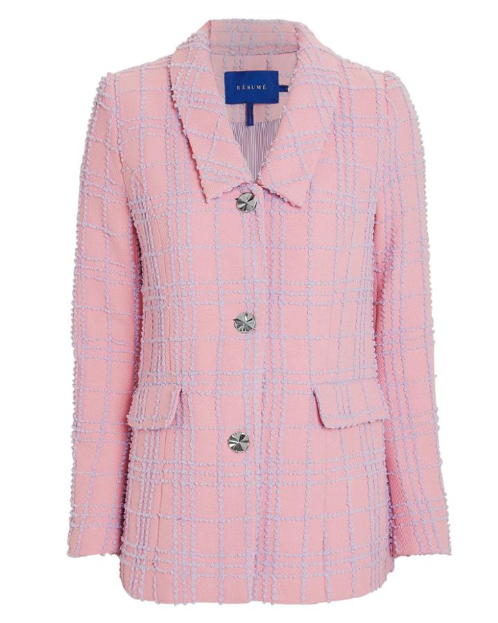 Resume Rsum Milla Boucl Blazer Pink/purple P