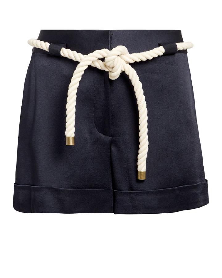 Monse Rope Tie Navy Shorts Navy 6