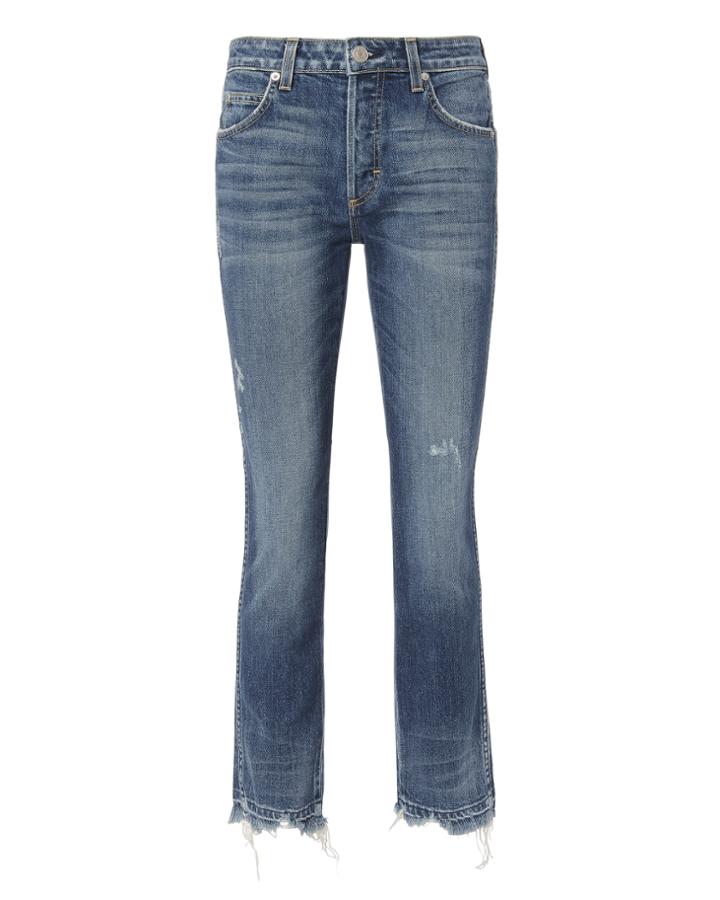 Amo Babe White Piping Detail Jeans