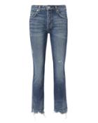 Amo Babe White Piping Detail Jeans