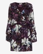 2 Three 4 Exclusive Floral Print Flare Dress