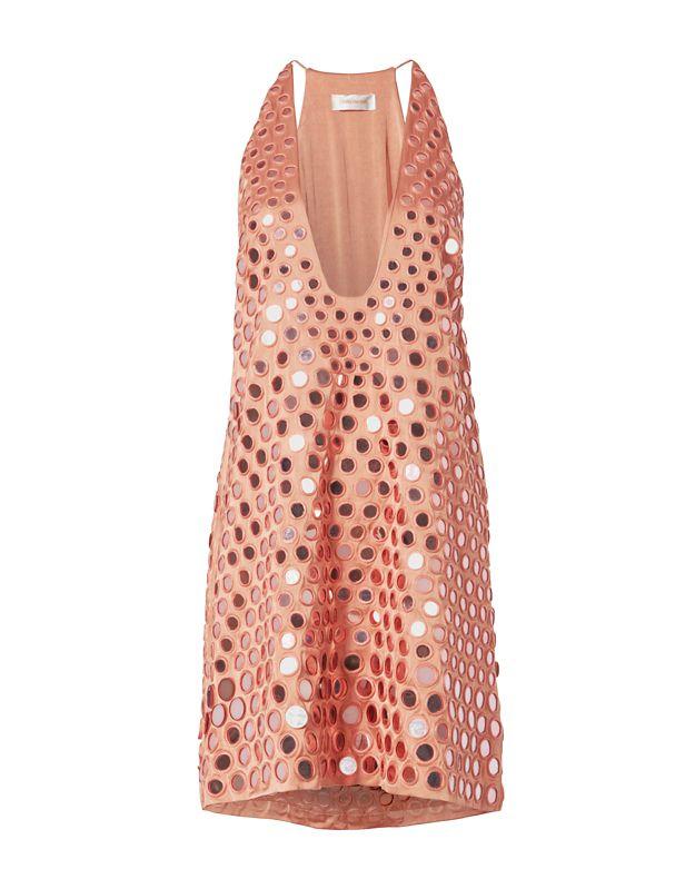 Zimmermann Embellished Mirror Shift Dress