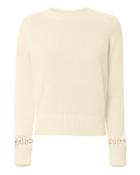 Alc A.l.c. Dree Ring Detail Sweater Beige P