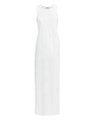 T By Alexander Wang Plaited Ivory Maxi Dress Ivory P