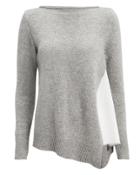 Brochu Walker Arctic Grey Layered Sweater Grey/white S