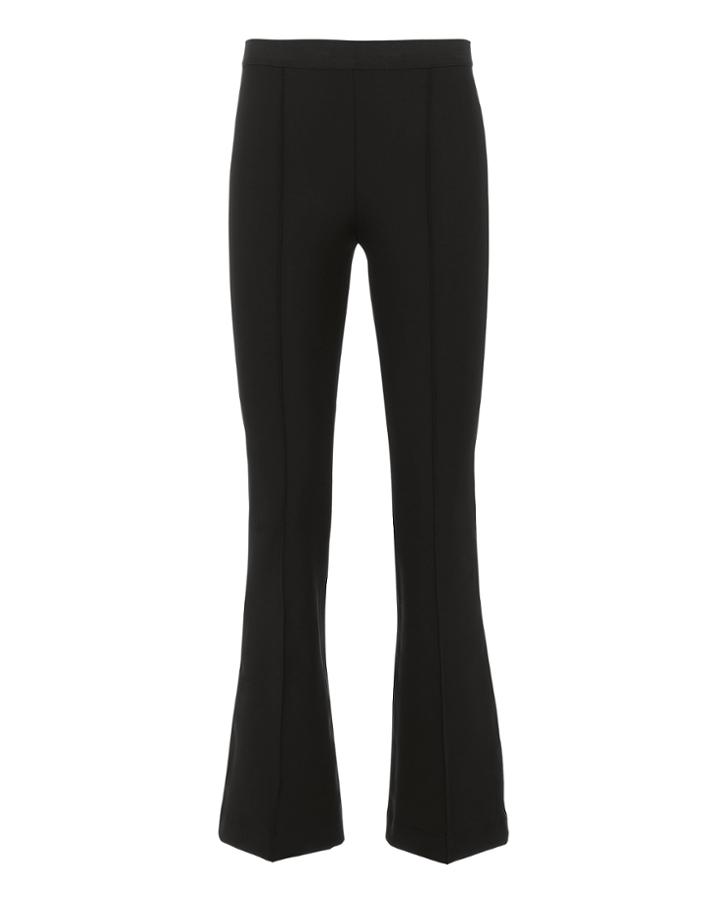 Helmut Lang Neoprene Crop Flare Leggings Black S