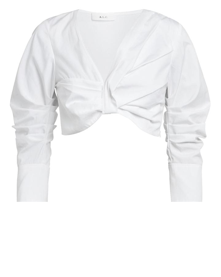 A.l.c. Elise Crop Top White 2