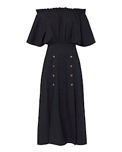 Saloni Dakota Off-the-shoulder Dress