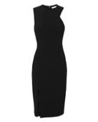 Versace Collection Front Slit Dress Black 36